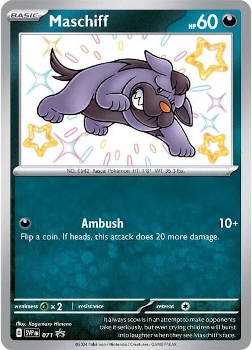 Maschiff - 071 - Pokémon