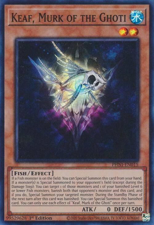 Keaf, Murk of the Ghoti (PHNI-EN015) [Super Rare] - Yu-Gi-Oh!
