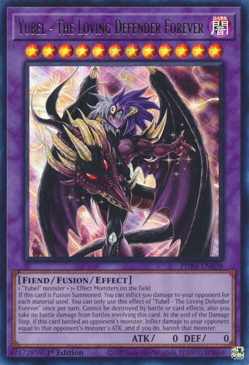 Yubel - The Loving Defender Forever (PHNI-EN038) [Ultra Rare] - Yu-Gi-Oh!