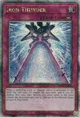 Iron Thunder (Quarter Century Secret Rare) (PHNI-EN080) - Yu-Gi-Oh!