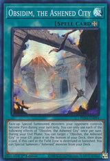 Obsidim, the Ashened City (PHNI-EN094) [Super Rare] - Yu-Gi-Oh!