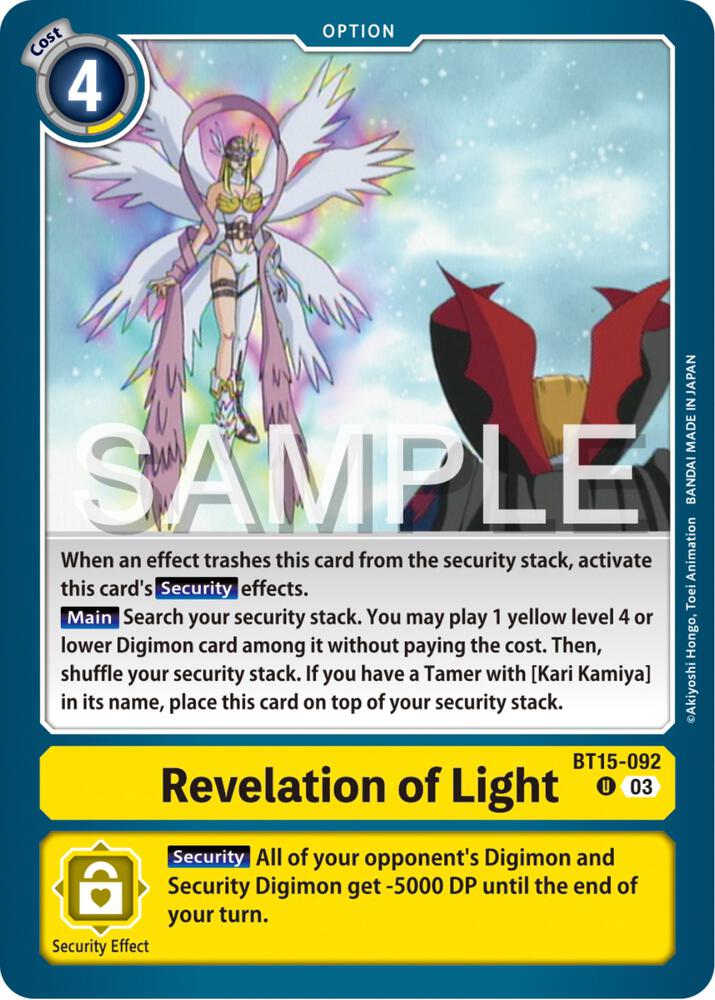 Revelation of Light
