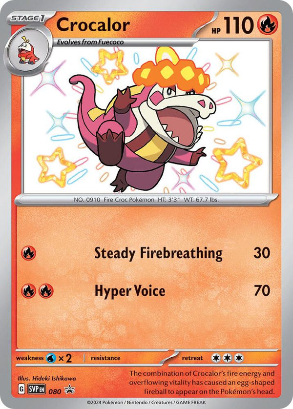 Crocalor - 080 - Pokémon