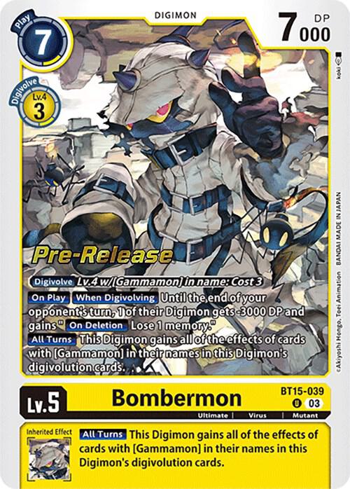 Bombermon - Digimon Card Game
