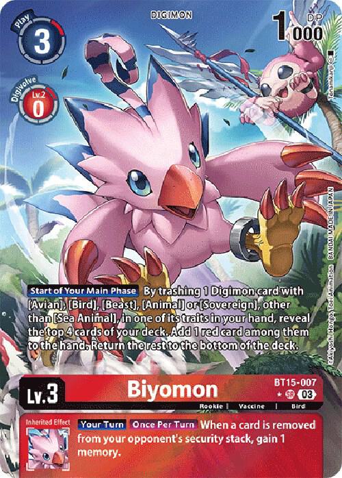 Biyomon (Alternate Art) - Digimon Card Game