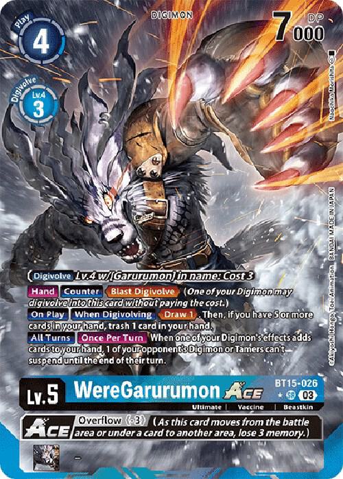 WereGarurumon ACE (Alternate Art)
