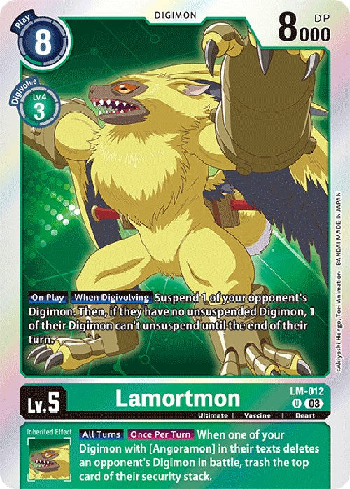 Lamortmon [LM-012] (English Exclusive) [Exceed Apocalypse] - Digimon