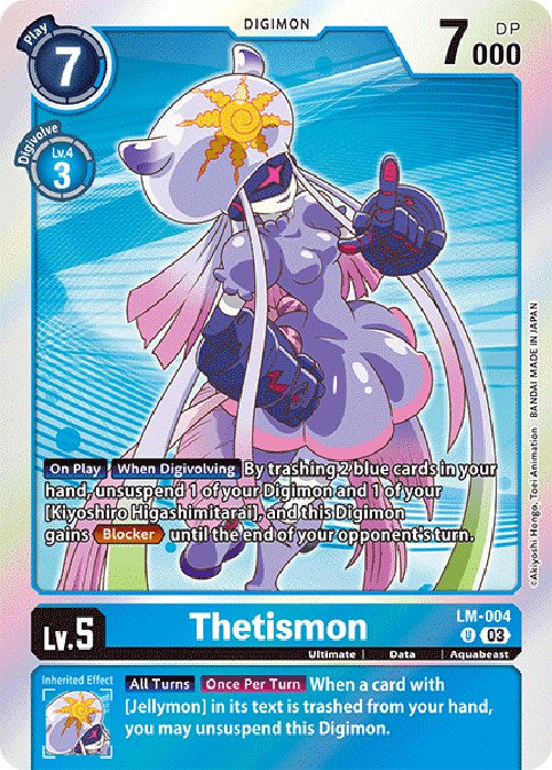 Thetismon [LM-004] (English Exclusive) [Exceed Apocalypse] - Digimon