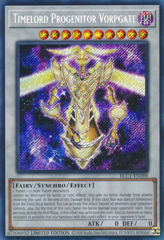Timelord Progenitor Vorpgate (BLC1-EN008) [Secret Rare] - Yu-Gi-Oh!