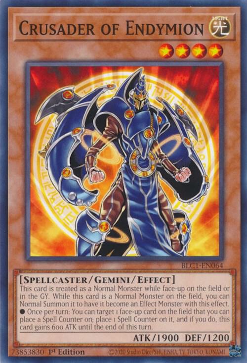 Crusader of Endymion (BLC1-EN064) [Common] - Yu-Gi-Oh!