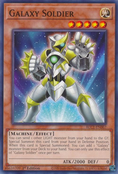 Galaxy Soldier (BLC1-EN067) [Common] - Yu-Gi-Oh!