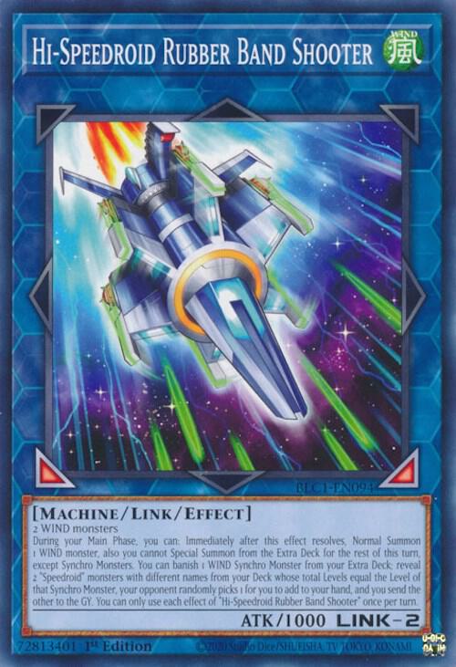 Hi-Speedroid Rubber Band Shooter (BLC1-EN094) [Common] - Yu-Gi-Oh!