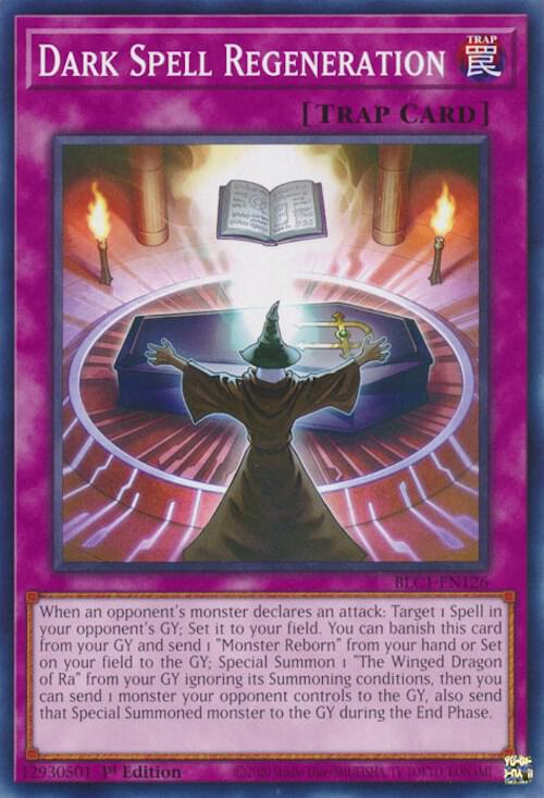 Dark Spell Regeneration (BLC1-EN126) [Common] - Yu-Gi-Oh!