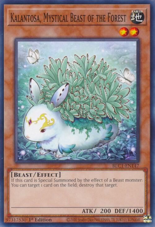 Kalantosa, Mystical Beast of the Forest (BLC1-EN147) [Common] - Yu-Gi-Oh!