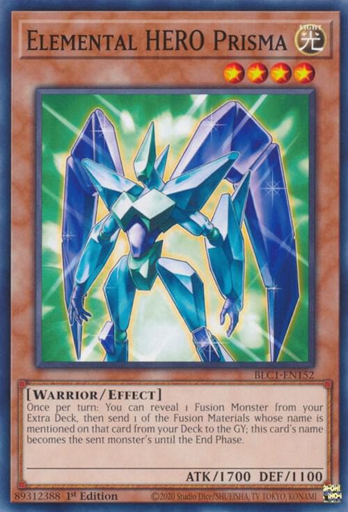 Elemental HERO Prisma (BLC1-EN152) [Common] - Yu-Gi-Oh!
