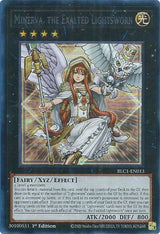 Minerva, the Exalted Lightsworn (Silver) (BLC1-EN013) [Ultra Rare] - Yu-Gi-Oh!