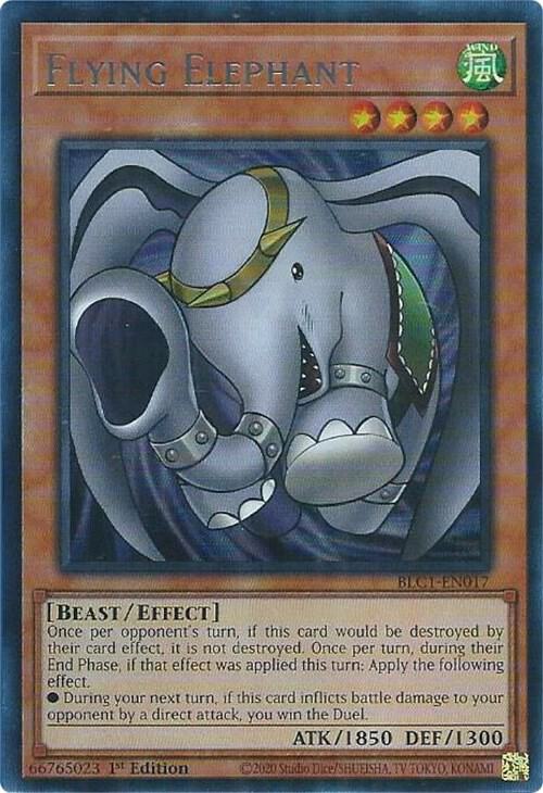 Flying Elephant (Silver) (BLC1-EN017) [Ultra Rare] - Yu-Gi-Oh!