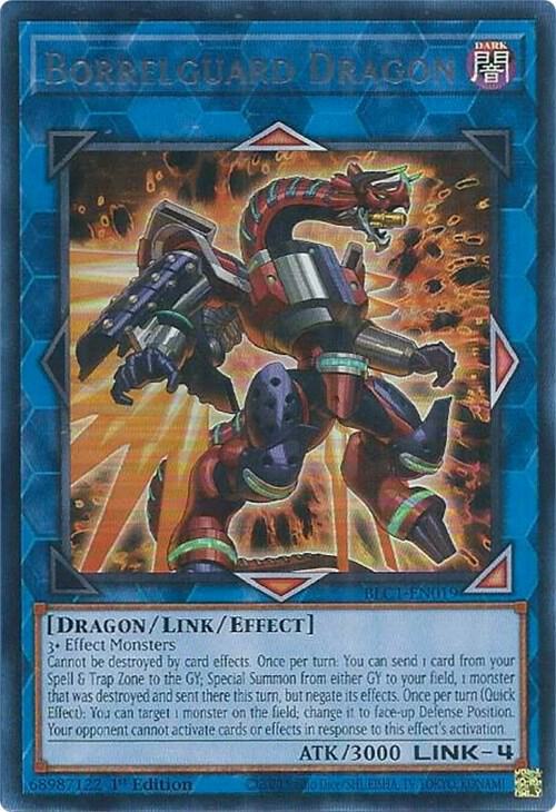 Borrelguard Dragon (Silver) (BLC1-EN019) [Ultra Rare] - Yu-Gi-Oh!