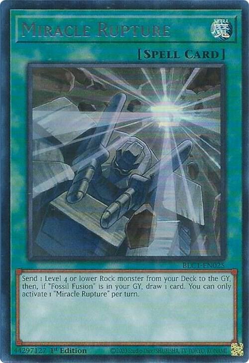 Miracle Rupture (Silver) (BLC1-EN025) [Ultra Rare] - Yu-Gi-Oh!