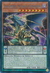 Chaos Emperor, the Dragon of Armageddon (Silver) (BLC1-EN026) [Ultra Rare] - Yu-Gi-Oh!