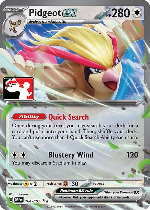 Pidgeot ex - 164/197