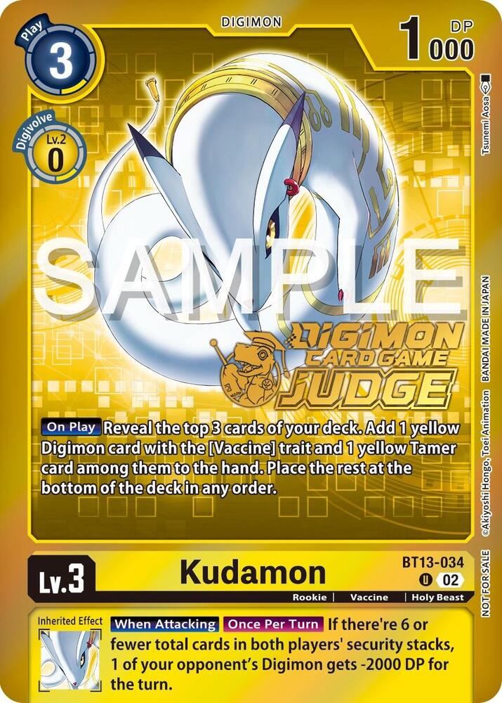 Kudamon (Judge Pack 5)