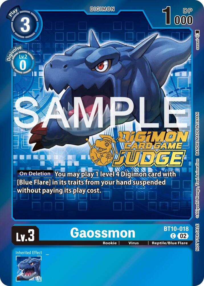 Gaossmon (Judge Pack 5)