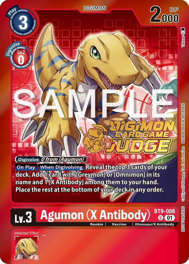 Agumon (X Antibody) (Judge Pack 5)