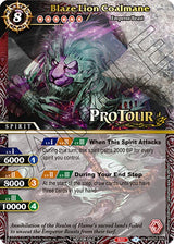 Blaze Lion Coalmane (X Rare Special Pack Vol. 3) (BSS03-006) [Battle Spirits Saga Promo Cards] - Bandai