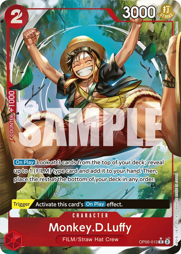 Monkey.D.Luffy (Alternate Art) [Wings of the Captain] - Bandai