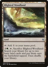 Blighted Woodland [Battle for Zendikar] - Magic: The Gathering