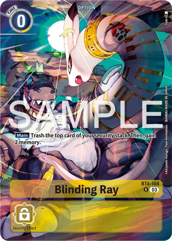 Blinding Ray (Bonus Pack) - Digimon Card Game