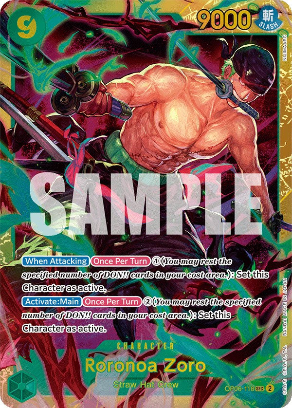 Roronoa Zoro [Wings of the Captain] - Bandai