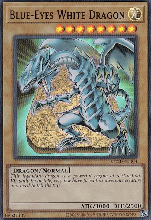 Blue-Eyes White Dragon (UR) (KC01-EN004) [Ultra Rare] - Yu-Gi-Oh!