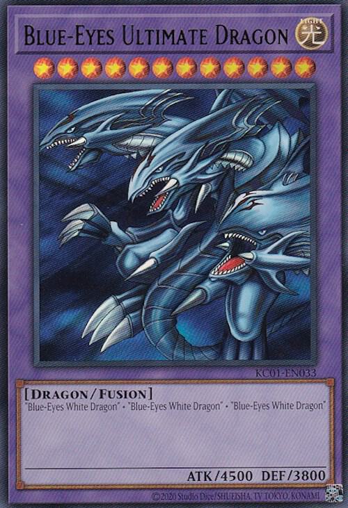 Blue-Eyes Ultimate Dragon (KC01-EN033) [Ultra Rare] - Yu-Gi-Oh!