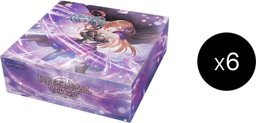 Mercurial Heart 1st Edition Booster Box Case