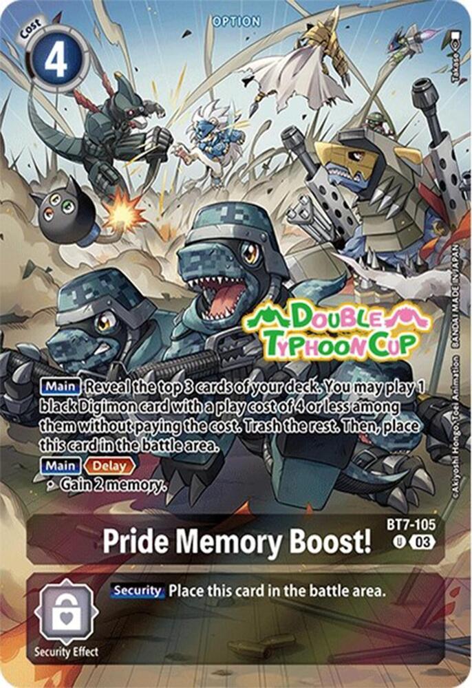 Pride Memory Boost! (Bonus Pack)
