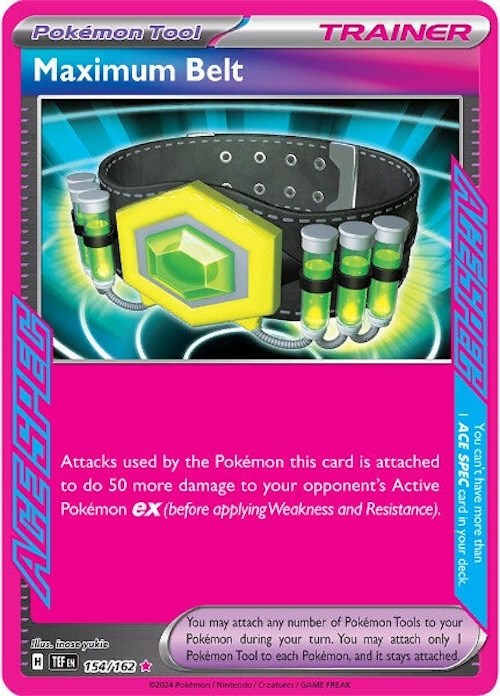 Maximum Belt (154/162) [Scarlet & Violet: Temporal Forces] - Pokémon