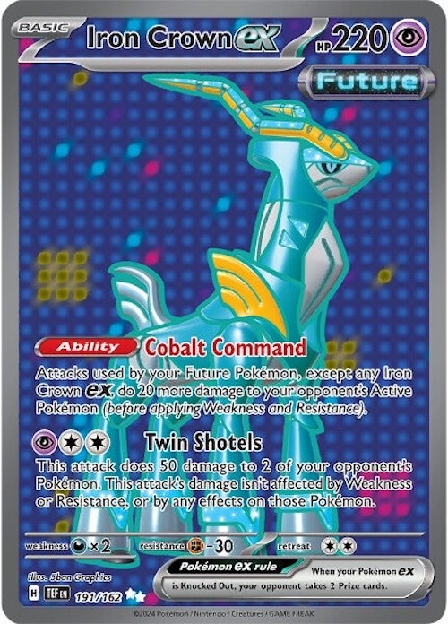 Iron Crown ex (191/162) [Scarlet & Violet: Temporal Forces] - Pokémon