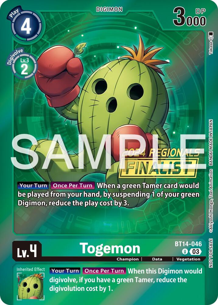 Togemon (2024 Regionals Finalist)