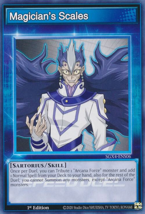 Magician's Scales (Skill Card)