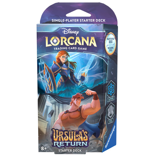 Ursula's Return - Starter Deck (Sapphire & Steel) - Disney