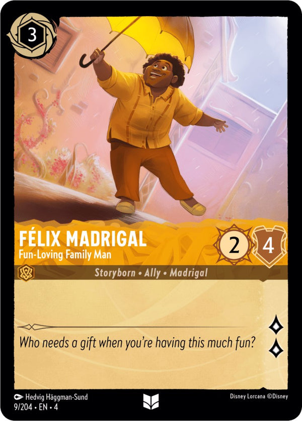 Felix Madrigal - Fun-Loving Family Man (9/204) [Ursula's Return] - Disney
