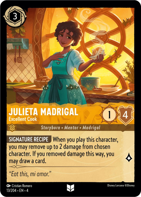 Julieta Madrigal - Excellent Cook (13/204) [Ursula's Return] - Disney