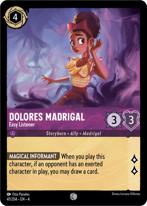Dolores Madrigal - Easy Listener (41/204) [Ursula's Return] - Disney