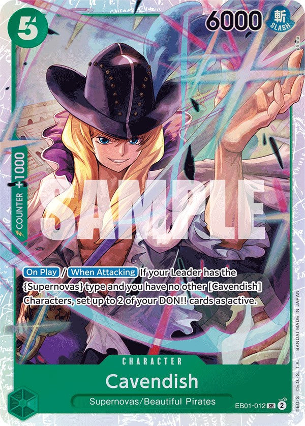 Cavendish [Extra Booster: Memorial Collection] - Bandai