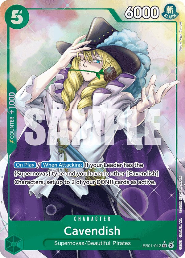 Cavendish (Alternate Art) [Extra Booster: Memorial Collection] - Bandai