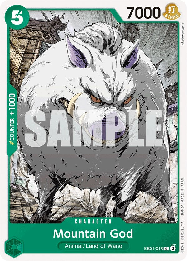 Mountain God [Extra Booster: Memorial Collection] - Bandai
