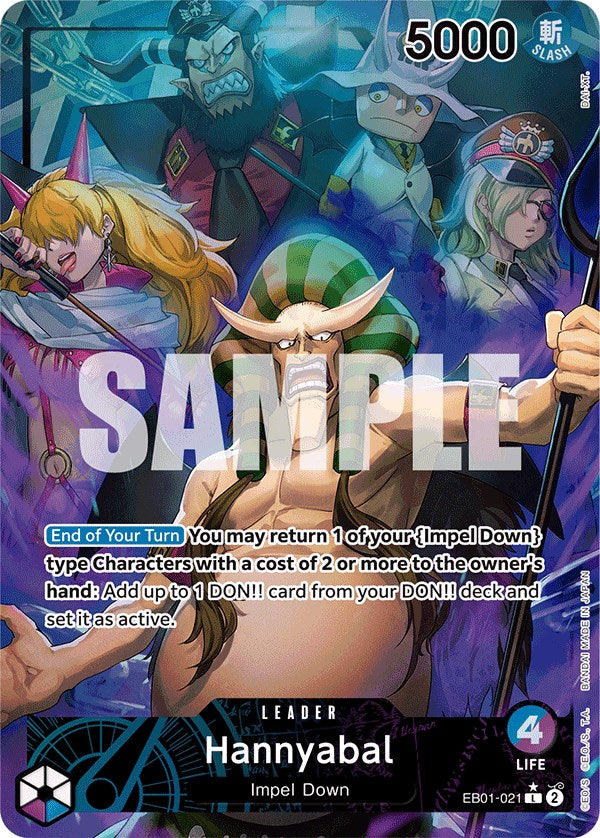 Hannyabal (Alternate Art) [Extra Booster: Memorial Collection] - Bandai