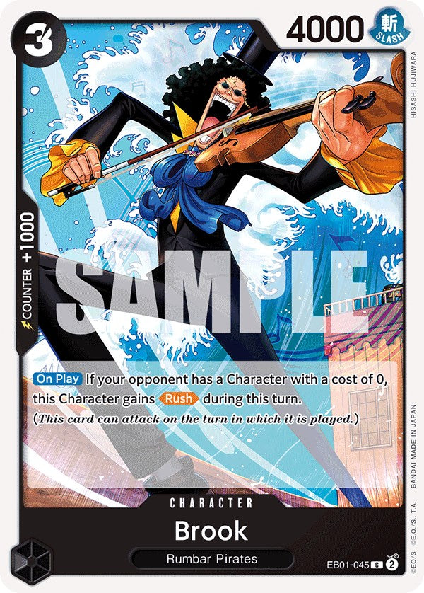 Brook [Extra Booster: Memorial Collection] - Bandai